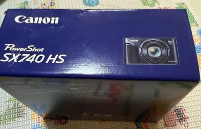 unused/open box】Canon PowerShot SX740 HS Digital Camera Black