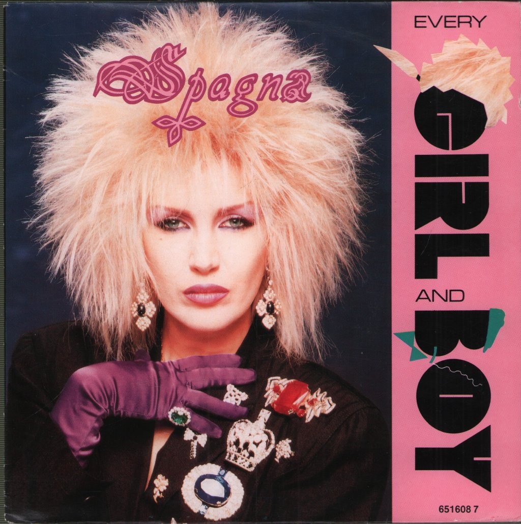Spagna Every Girl and Boy 7"" vinyl Europe Cbs 1988 7"" in pic sleeve 6516087