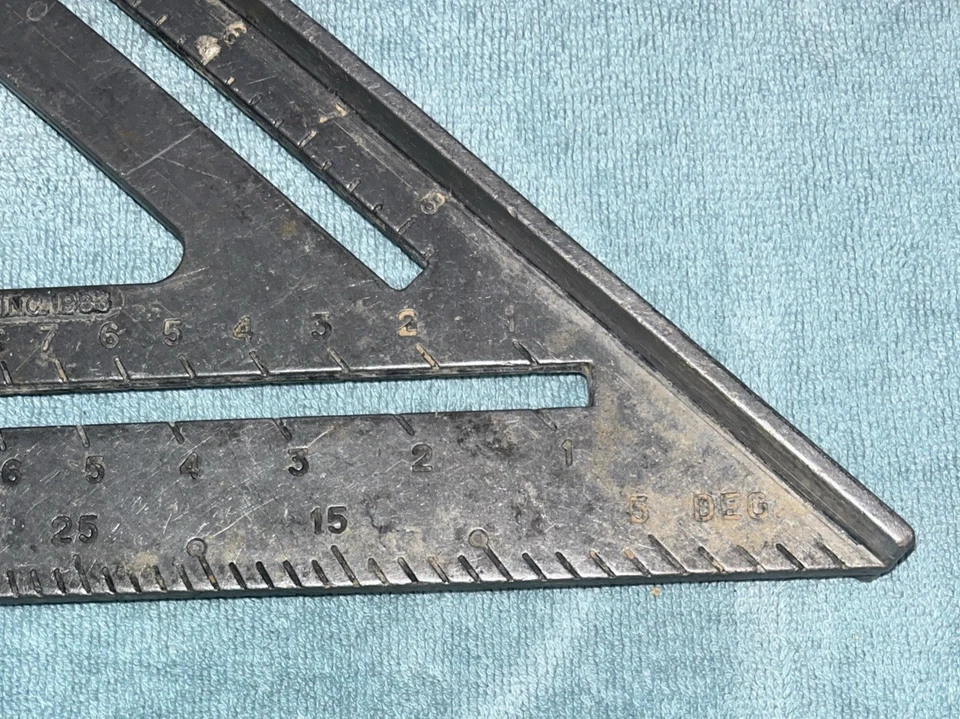 Swanson Tool Speed “BIG 12 Inch Square” Patent No. 4513510 Steel Used Preowned - Image 3 of 4