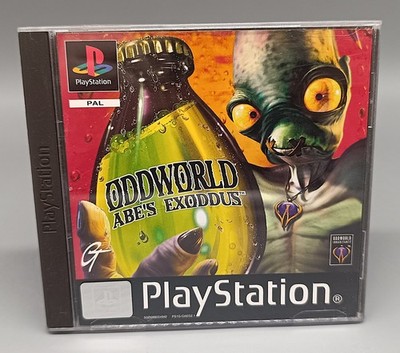 Oddworld Abe's Exodus - Sony PSX Playstation 1 PS1 OVP CIB