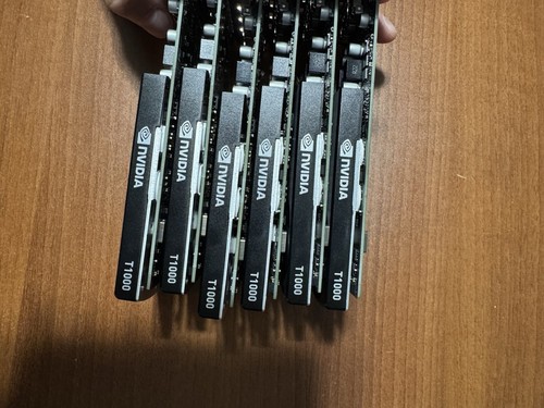 NVIDIA T1000 8GB GDDR6 GPU High Profile Bracket 4x MINI Displayport