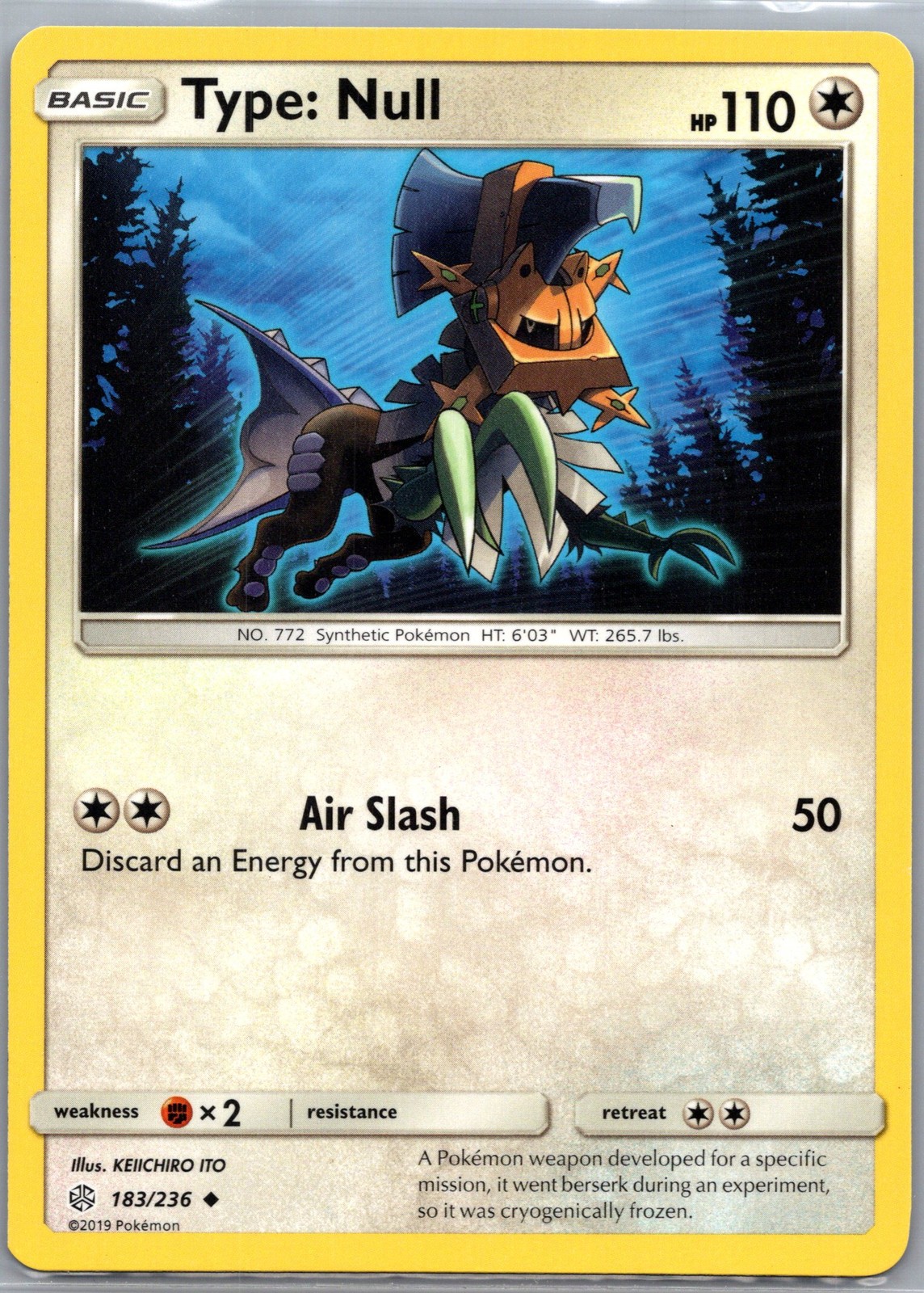 Pokemon Type: Null SM - Cosmic Eclipse 183/236 Near Mint
