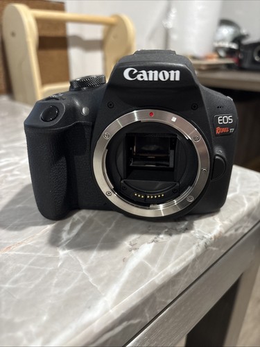 Canon EOS Rebel T7 24.2MP Digital SLR Camera Black Body Only DEFECTIVE PARTS