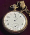 Antique 1903 Waltham 17J Model 1883 Pocket Watch 18s GoldFilled Case w/ Fob Runs