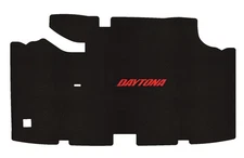 Lloyd Berber Trunk Carpet Mat for '68-70 Dodge Charger w/Red on Black Daytona