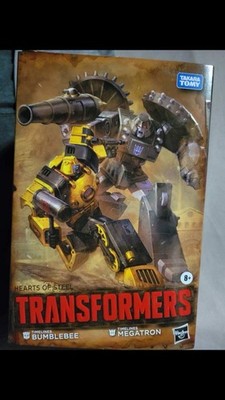 Transformers HEARTS OF STEEL Timelines Bumblebee Megatron SDCC 2025 Hasbro