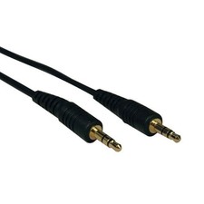 Tripp Lite N68869 10ft Mini Stereo Audio Dubbing Cord 3.5mm M/M