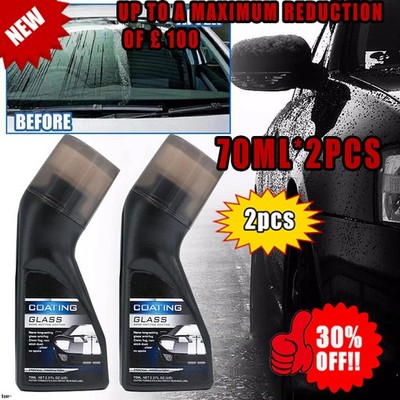 2x Anti-Fog Coating Wiper Window Cleaner FVersatile Reusable Rain Fog /