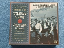 UKRAINIAN & LEMKO STRING BANDS IN AMERICA 4-Disc CD Box Set ~ New Sealed