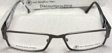 Hart Schaffner Marx 747 Eyeglasses Frame Gunmetal 53-18-145