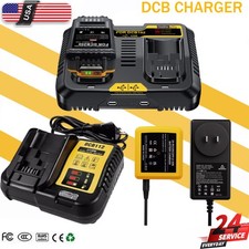 Rapid Charger For DEWALT DCB184 18V XR Li-ion Slide Battery DCB102 DCB180