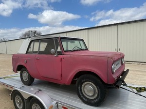 1966 International Harvester Scout 1966 INTERNATIONAL SCOUT "SPORT TOP"