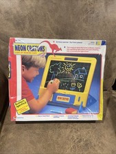 Vintage 1993 Lanard Light Up Neon Crayons New...