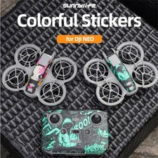 Colored Stickers Protective Film Scratch-proof Decals Skin Wrap Vlog for DJI NEO