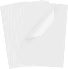60 Sheets Transparency Paper for Overhead Projector, Clear Printing Film for ...
