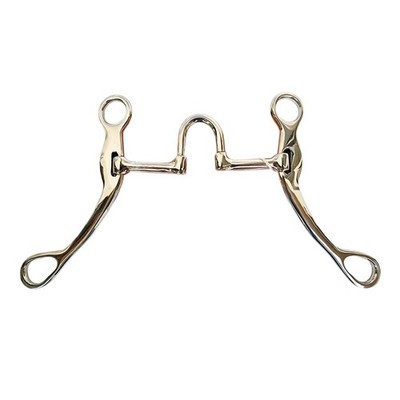 HILASON Medium Shank Correction Bit with Stainless Steel | Horse Bits Western Wa