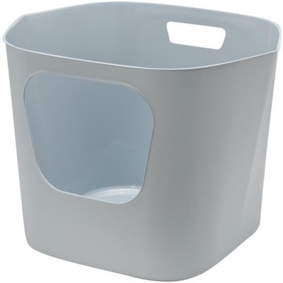 Lily High-Sided Non-Stick Cat Litter Box W/ Easy Pour Spout