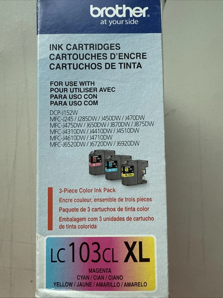 Brother Printer Genuine 600 page High Yield Color Ink Pack of 3 (LC1033PKS) - Image 3 of 4