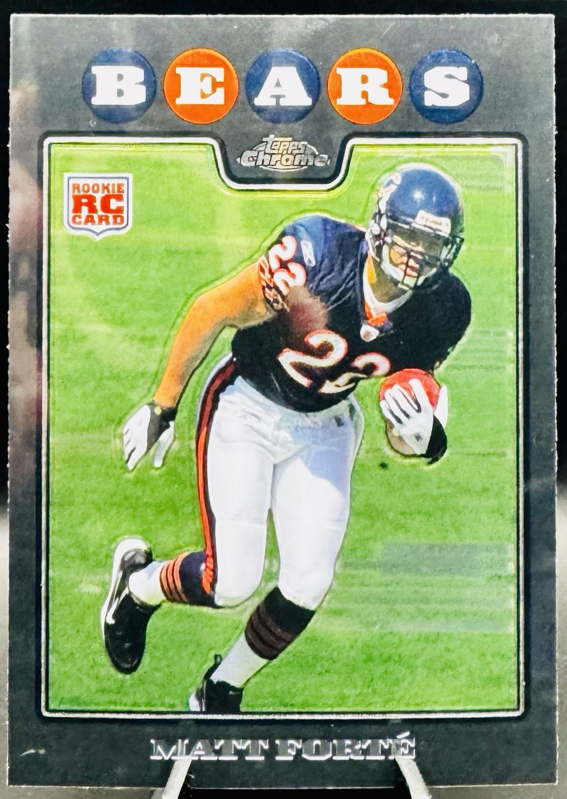 2008 Topps Chrome Matt Forte Refractor #TC191 Chicago Bears RC