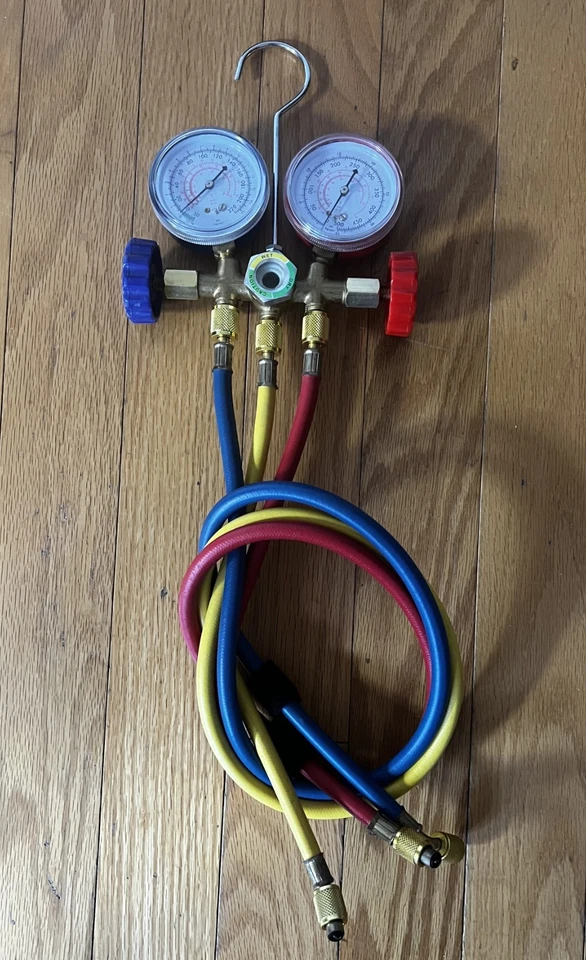 CHIMG777 歧管仪表套件(兼容 R12、R22 和 R134a) — 第 2/4 张图片