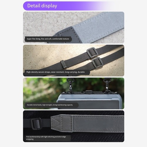 Stylish PU Leather Rope for Mavic4 Pro Enhance Your Remote Control Experience - Picture 9 of 14