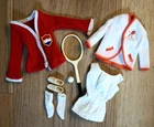 Vintage Collectible Barbie Tennis Anyone Outfit # 941  7 pcs