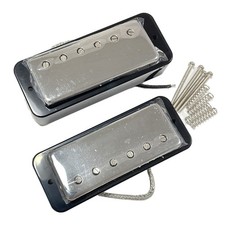 Eric Custom Vintage Style Mini Humbucker Chrome Mini Humbucker Black