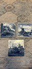 Vintage Hand-Painted Delft Blue Tiles – Made in Holland – Set of 3 — photo 1