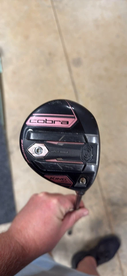 Cobra King Speedzone Negro Rosa Calle 3 Madera 18.5° Damas Diestros Foto 2 de 3