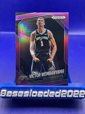 2024-25 Panini Prizm Black - Victor Wembanyama, Victor Wembanyama #1 Purple /99