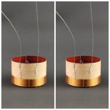 2PCS 38.5mm Speaker Accessories Repair gram KSV Frame Bass Voice Coil 6OHM