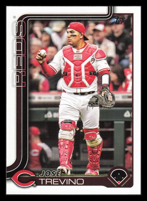 #ad Jose Trevino 2025 Topps Update US13 Cincinnati Reds $1.75