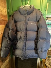 Rare Timberland Weather gear Puffer Jacket Men’s Size XL Blue