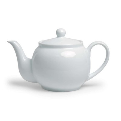 Teekanne TeaLogic Elisabeth 1,0l - ''super weiß'' Porzellan