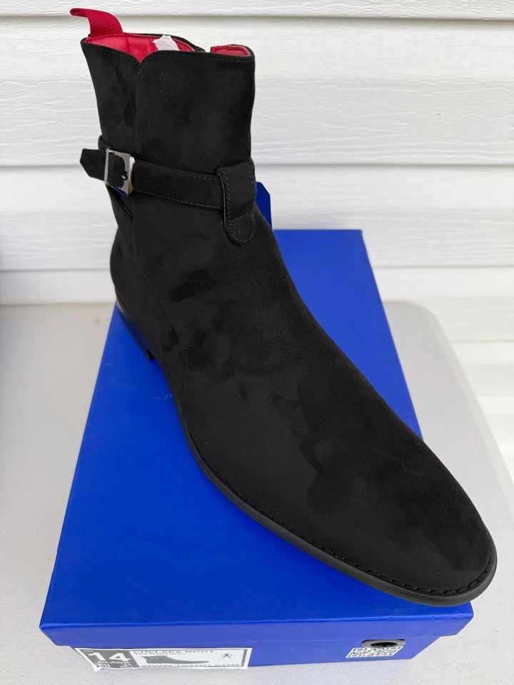 Botas Chelsea Tayno Gamuza/Negro/USA 9/UE 42/CM 26.7 Foto 2 de 4