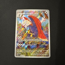 Pokémon TCG Braviary Surging Sparks Illustration Rare Card 214/191 NM Condition
