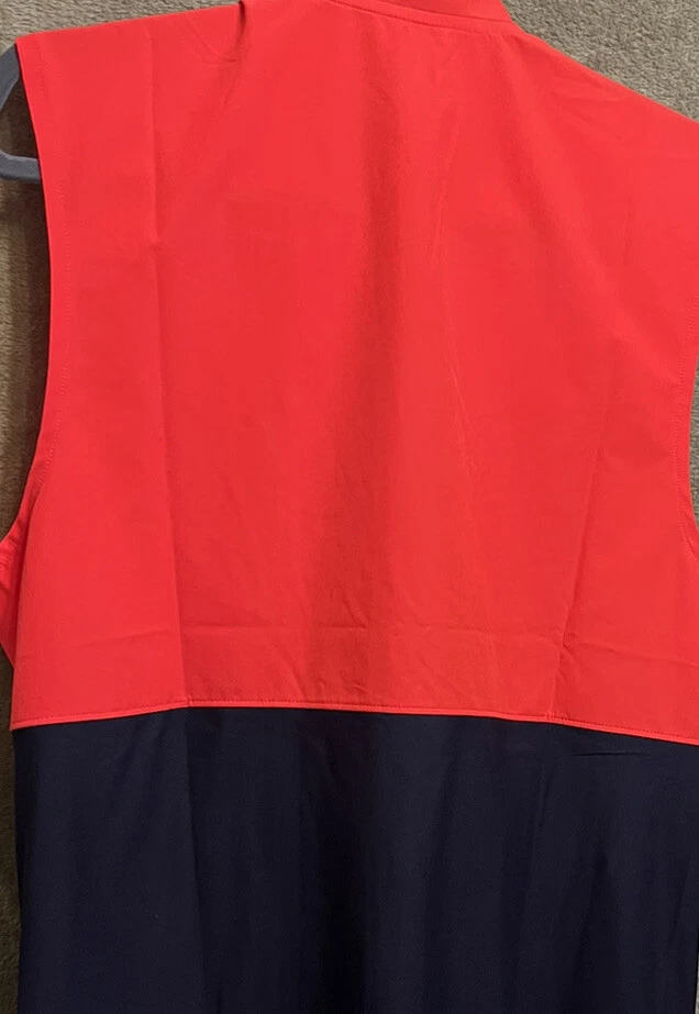 Under Armour Men's Full-Zip UA Vanish Hybrid Vest 1327655 Black/Red Size Medium - Image 4 of 4