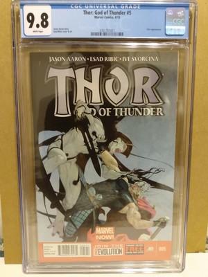 Thor God Of Thunder #5 CGC 9.8 Gorr the God Butcher Love & Thunder HOT