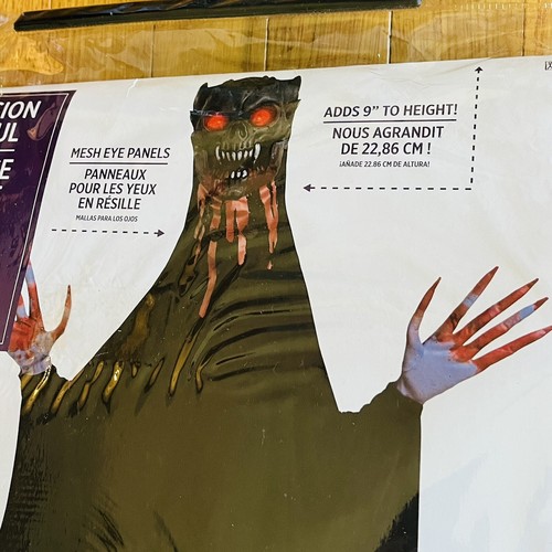 Illusion Robed Ghoul Halloween Costume Boys Child Size Large L Ages 12-14 NEW - Picture 4 of 5