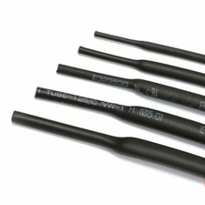 WORE 2:1 Heat Shrinkable Shrink Tube Sleeves Black  0.6/1/2/2/3/4/5.0-30mm