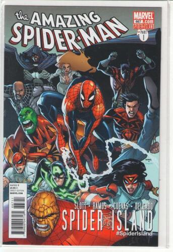 Amazing Spiderman #667 Spider Island X-men The Jackal Humberto Ramos 9.6 - Afbeelding 1 van 1
