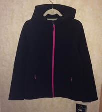 Cb Sports Black Hot Pink Ski Snowboard Jacket Coat Outerwear New Nwt Womens Sz L