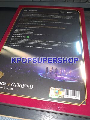 GFRIEND 2018 FIRST CONCERT Season of 3 DVD Sleeve Package