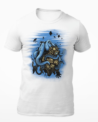 Deep Under Water Mystery - Sea Creatures - Men's T-Shirt - Women's T-Shirt