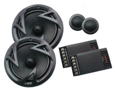 Power Acoustik Ef60C Power Acoustik - 6-1/2"  500 Watt 4 Ohm Component System Wi