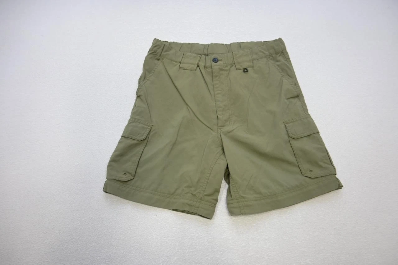 Boy Scouts America Green Cargo Shorts Hiking Camp Rugged Mens Size Small