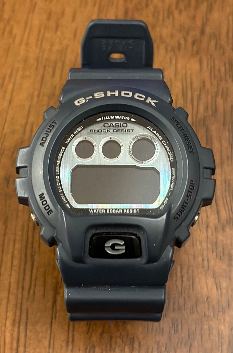 CASIO G shock ロンハーマン ネイビー Men's Casio G-Shock Virtual World Analog-Digital Blue Violet