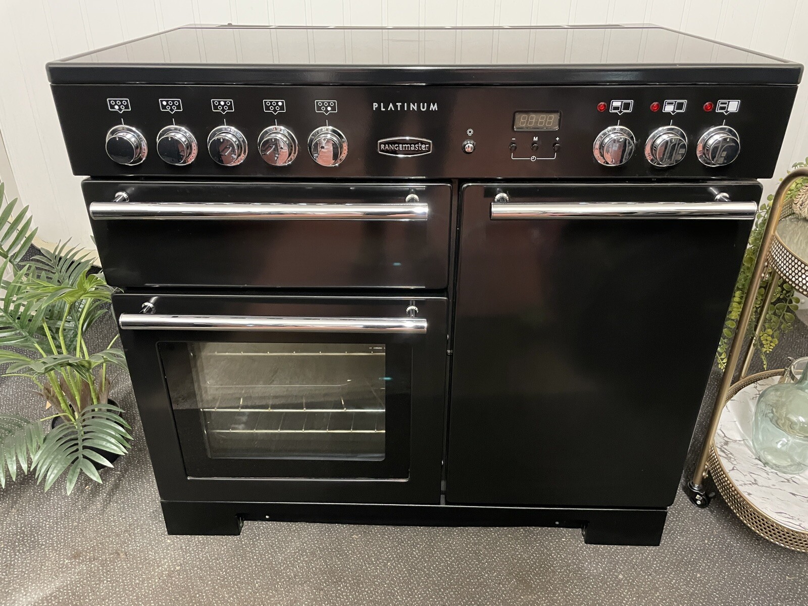 Rangemaster Platinum Induction Range Cooker. 100cm. Black eBay