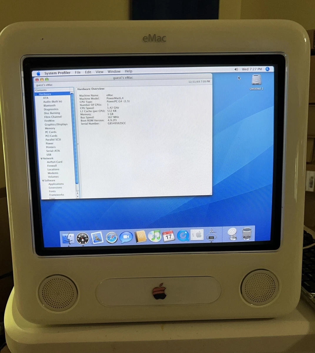 Apple eMac 1 GB RAM Apple Desktops & All-In-One Computers for sale