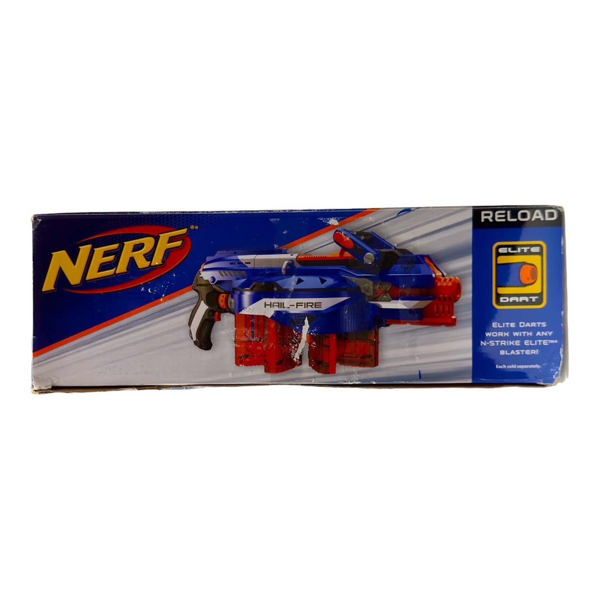 NERF 2012 HAIL-FIRE Blaster Semi-Auto N-Strike ELITE Highest NERF 2012 HAIL-FIRE Blaster Semi-Auto N-Strike ELITE Highest